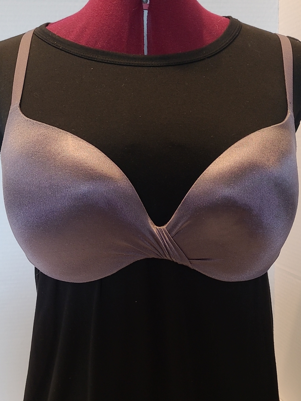 LA SENZA BODY KISS Wireless Shimmery Purple T-Shirt Bra 36C